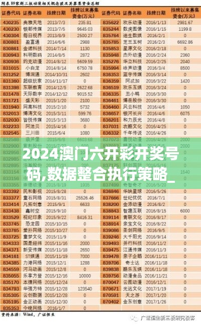 2024澳门六开彩开奖号码,数据整合执行策略_8DM62.757