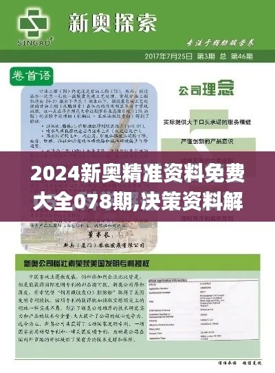 2024新奥精准资料免费大全078期,决策资料解释落实_Console6.584