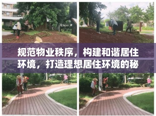 规范物业秩序，构建和谐居住环境，打造理想居住环境的秘诀！