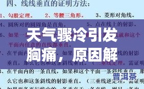 天气骤冷引发胸痛，原因解析与应对之策