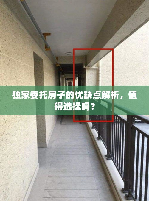 独家委托房子的优缺点解析，值得选择吗？