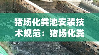 猪场化粪池安装技术规范：猪场化粪池的构造 