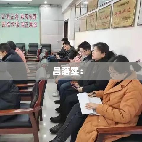 吕落实： 