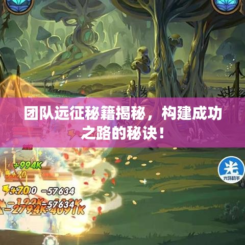 团队远征秘籍揭秘，构建成功之路的秘诀！