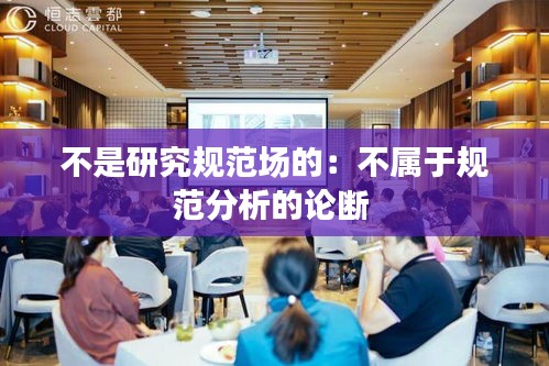 不是研究规范场的：不属于规范分析的论断 