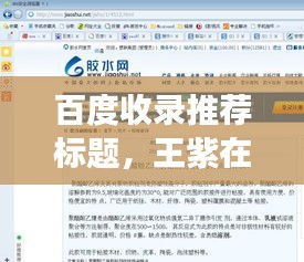 百度收录推荐标题，王紫在人间，探寻百度下的真实故事之旅