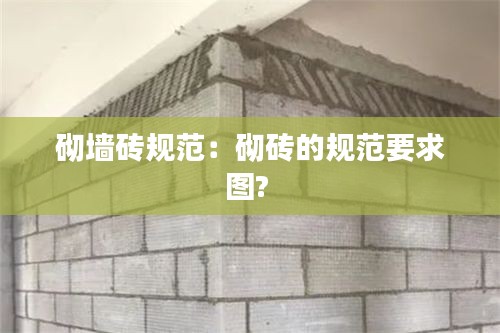 砌墙砖规范：砌砖的规范要求图? 