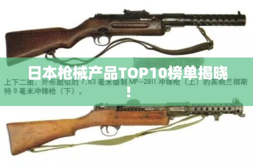 日本枪械产品TOP10榜单揭晓！