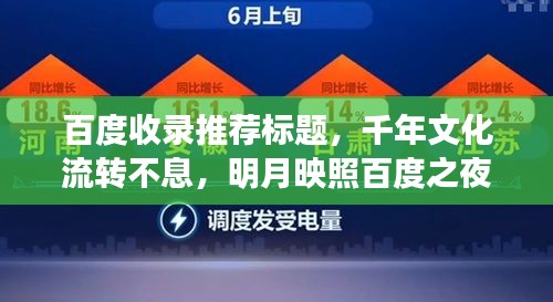 百度收录推荐标题，千年文化流转不息，明月映照百度之夜