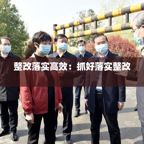 整改落实高效：抓好落实整改 