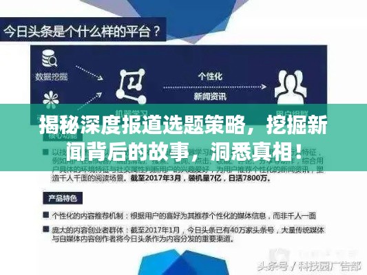 揭秘深度报道选题策略，挖掘新闻背后的故事，洞悉真相！