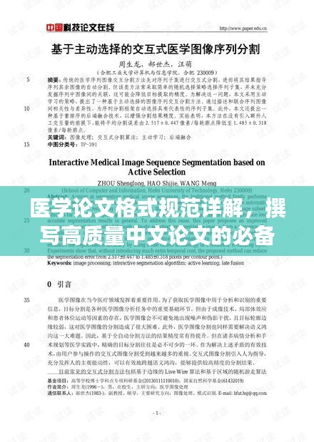 医学论文格式规范详解，撰写高质量中文论文的必备指南