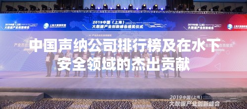 中国声纳公司排行榜及在水下安全领域的杰出贡献