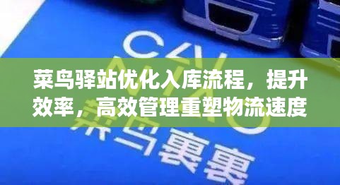 菜鸟驿站优化入库流程，提升效率，高效管理重塑物流速度