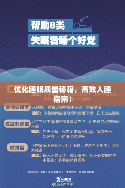 优化睡眠质量秘籍，高效入睡指南！