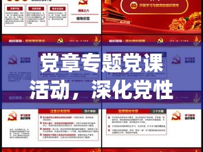 党章专题党课活动，深化党性教育，助推党建与事业腾飞