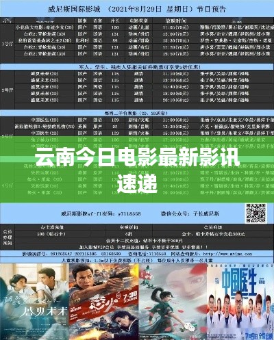 云南今日电影最新影讯速递