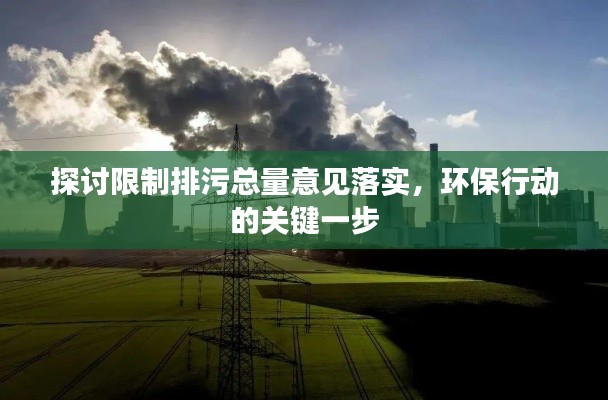 探讨限制排污总量意见落实，环保行动的关键一步