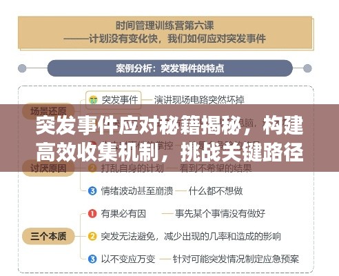 突发事件应对秘籍揭秘，构建高效收集机制，挑战关键路径！
